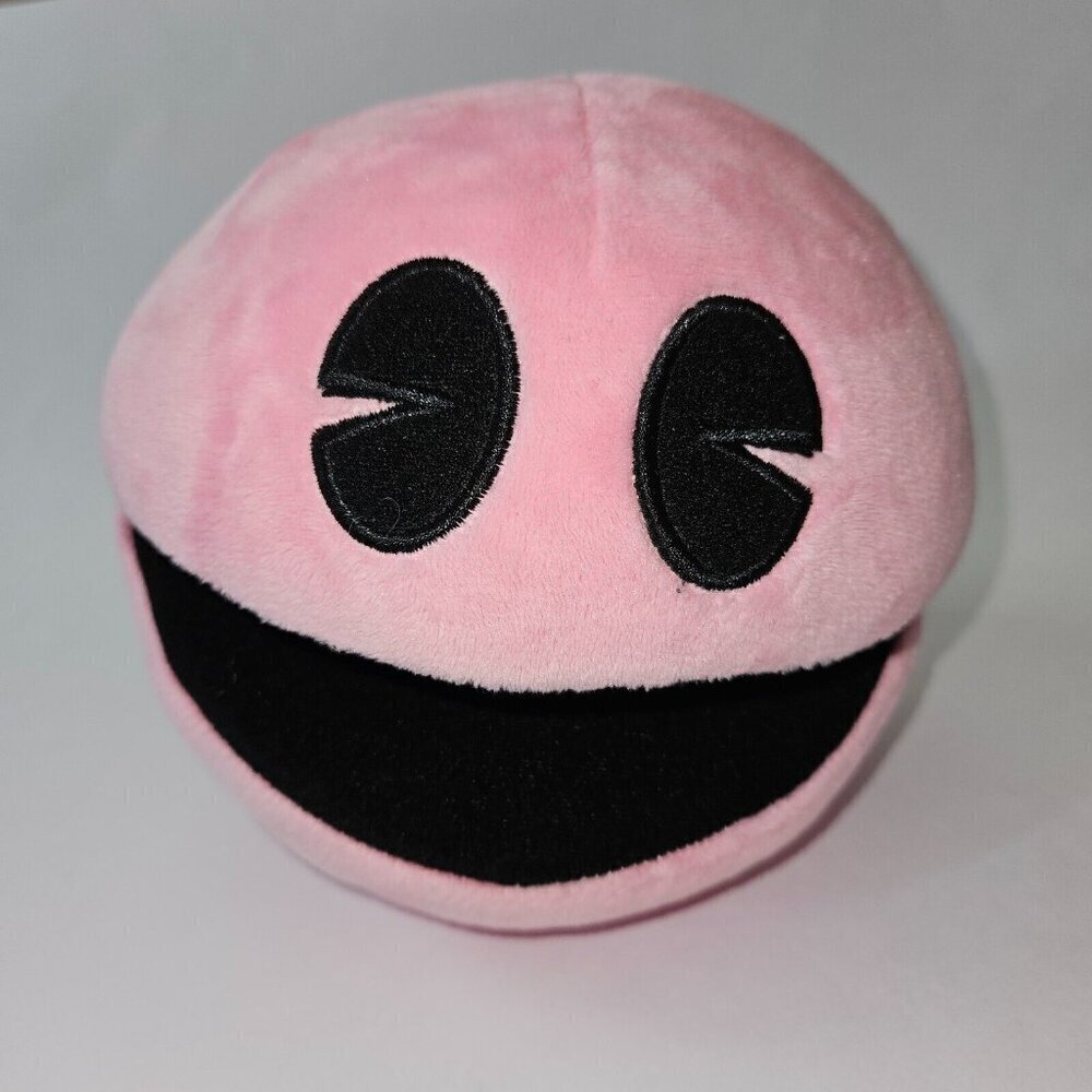 Pac-Man Battle Royale Pink Plush 8" Stuffed Toy Factory Video Game Novelty